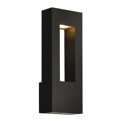 Hinkley Lighting Atlantis Outdoor 2 Light 3.5" Wall, Black/Etched - 1648SK-LL