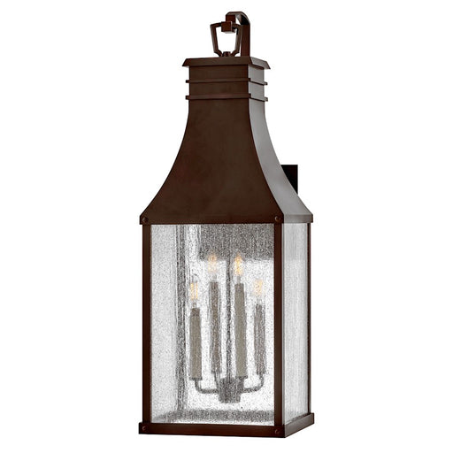 Hinkley Lighting Beacon Hill 4 Light Outdoor XL Wall Mount, CP/Seed - 17468BLC