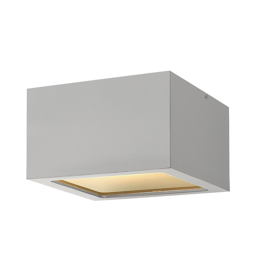 Hinkley Lighting 1 Light Kube Outdoor Flush Mount