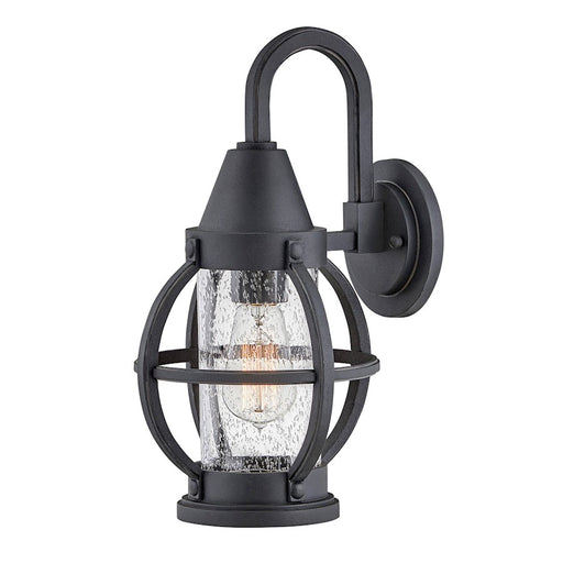 Hinkley Lighting Chatham 1 Light 15" Outdoor Wall Mount, Museum Black - 21004MB