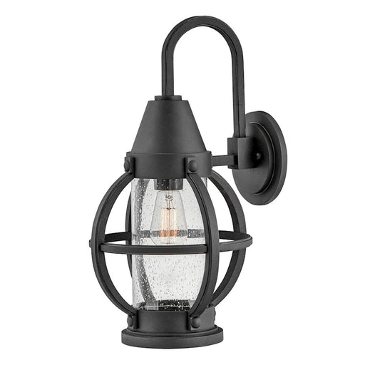 Hinkley Lighting Chatham 1 Light 20" Outdoor Wall Mount, Museum Black - 21005MB
