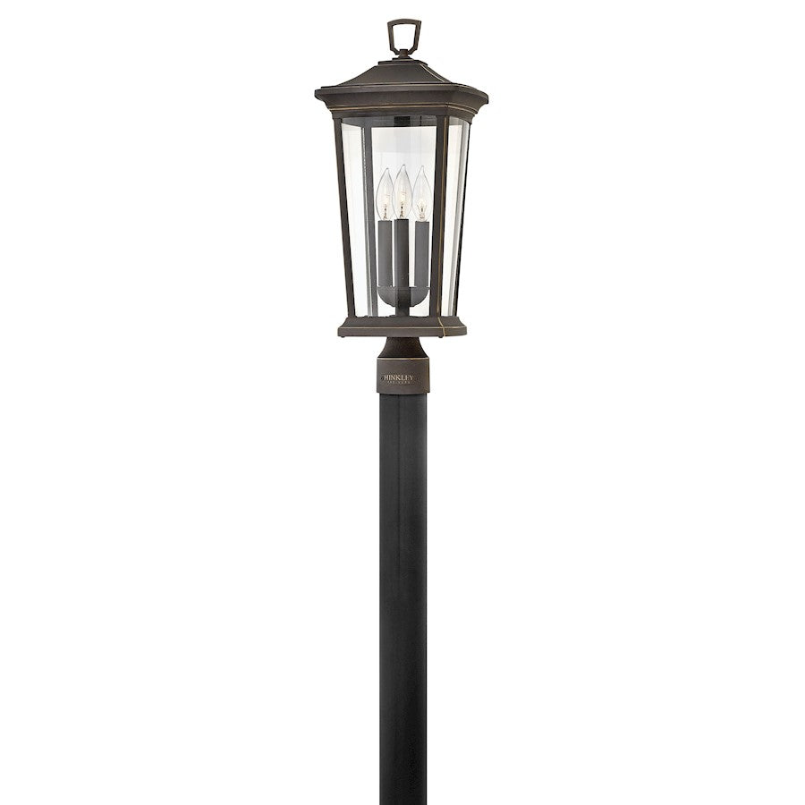 Hinkley Lighting 3 Light Bromley Outdoor Post Mount