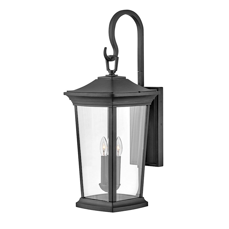 Hinkley Lighting Bromley 3 Light 30" Outdoor LG LED Sconce, Black - 2369MB-LL