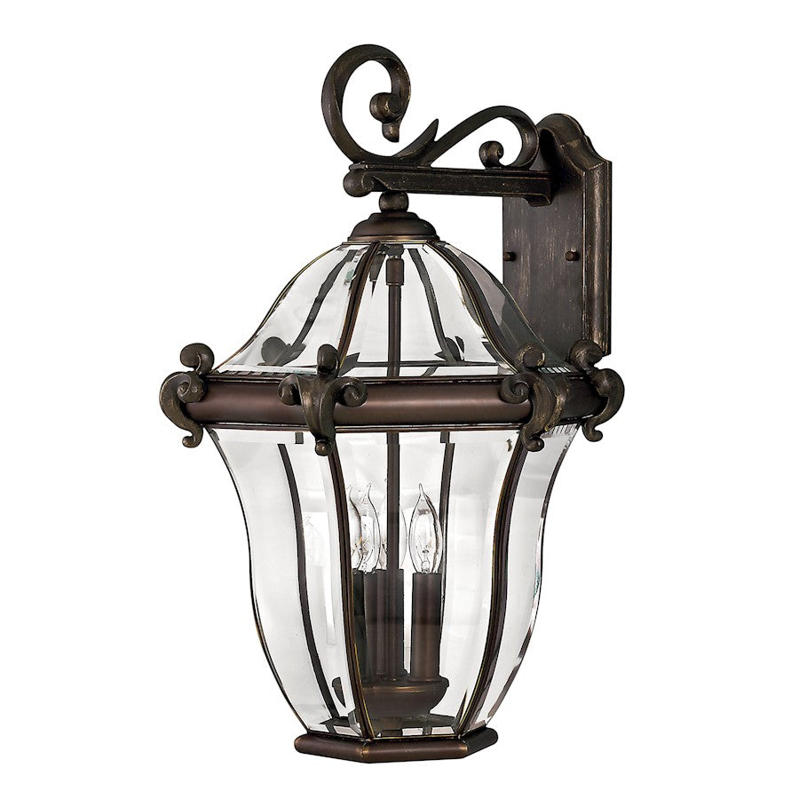 3 Light Outdoor Wall Sconce