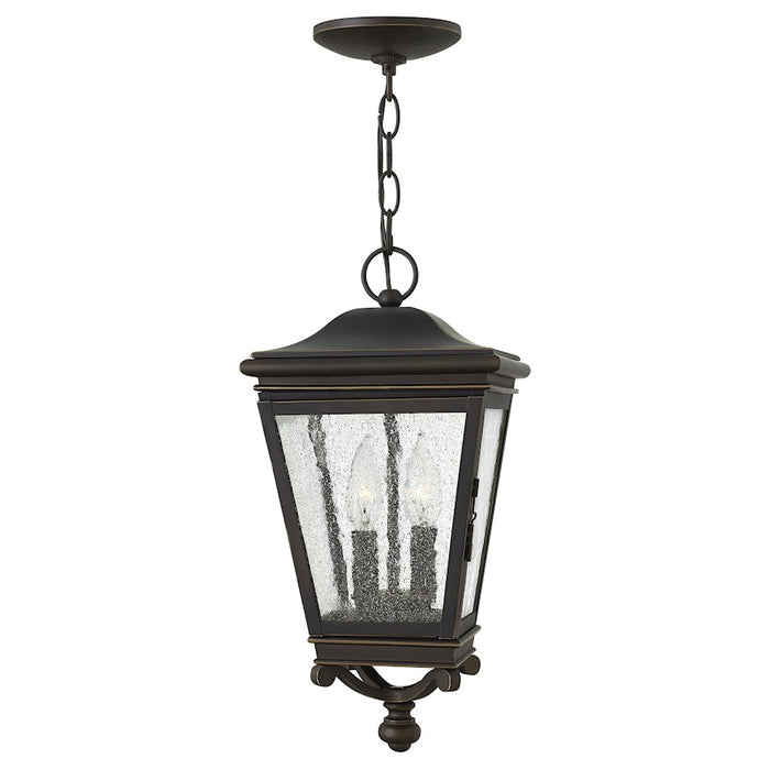 Hinkley Lighting Lincoln 2 Light Outdoor Hanging, Oil Rubbed Bronze