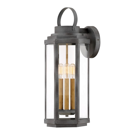 3 Light Outdoor Wall Sconce