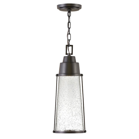 Hinkley Lighting 1 Light Miles Outdoor Hanging, Black