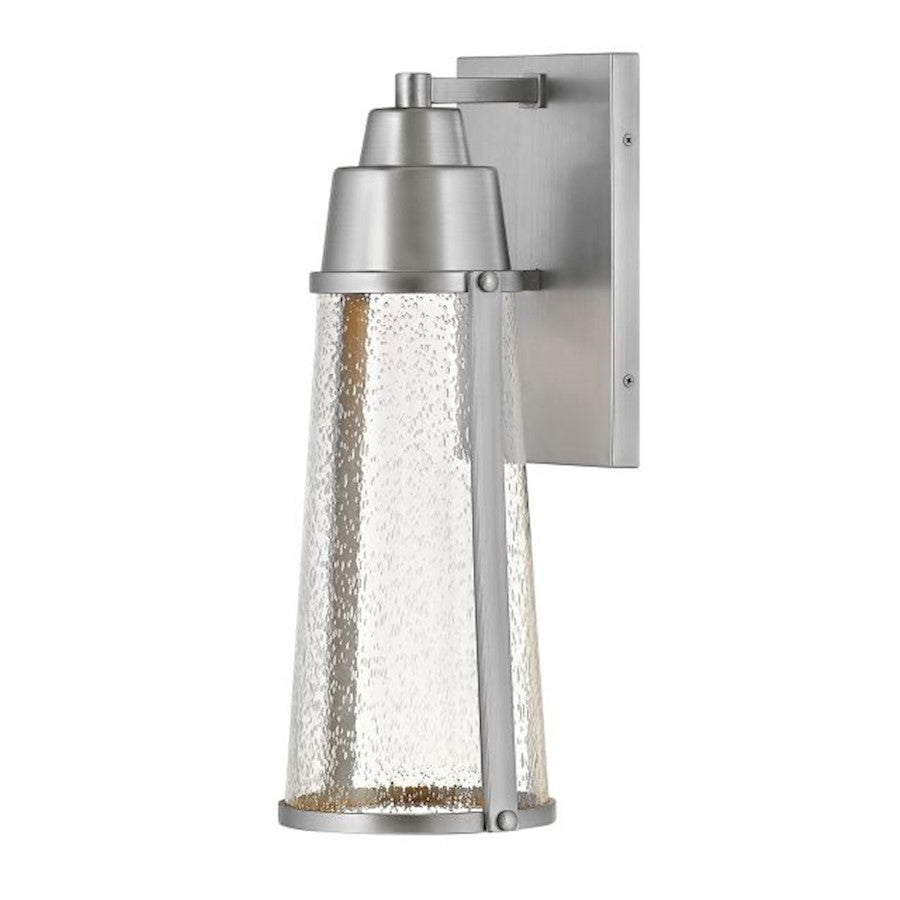 Hinkley Lighting Miles 1 Light Outdoor Wall Mount, Satin Nickel