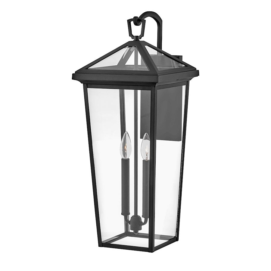 Hinkley Lighting Alford Place 2 Light 26" Outdoor Med. Sconce, Black - 25658MB