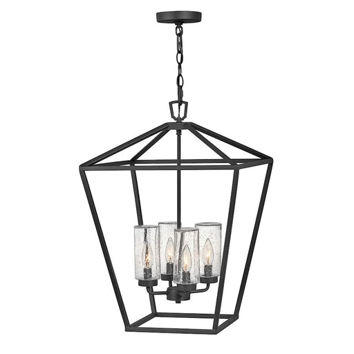 Hinkley Lighting Alford Place 4 Light Outdoor Hanging in Museum Black - 2567MB