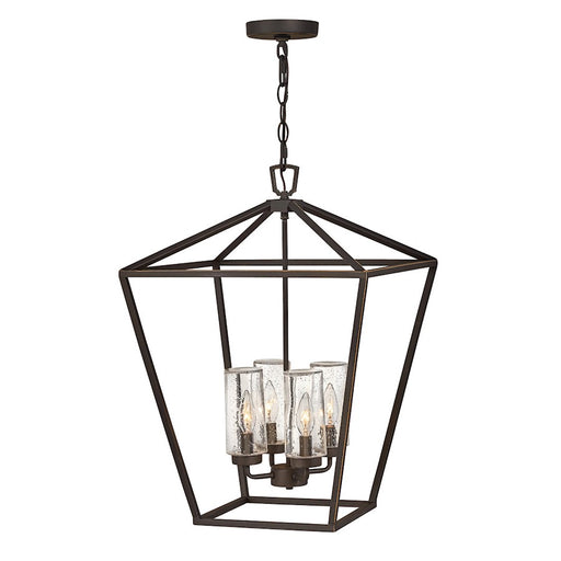 Hinkley Lighting Alford Place 4 Light Outdoor Hanging in Oil Rubbed Bronze - 2567OZ