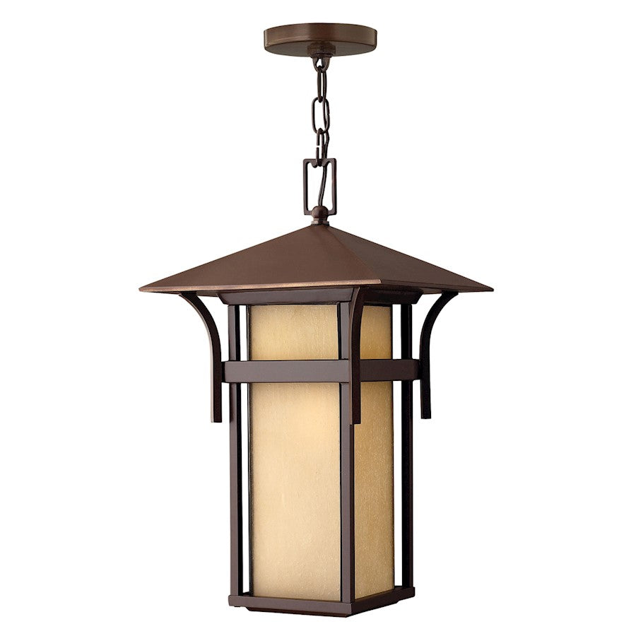 Hinkley Lighting Harbor 1 -LT Outdoor Large Hanging Lantern, Bronze - 2572AR-LV