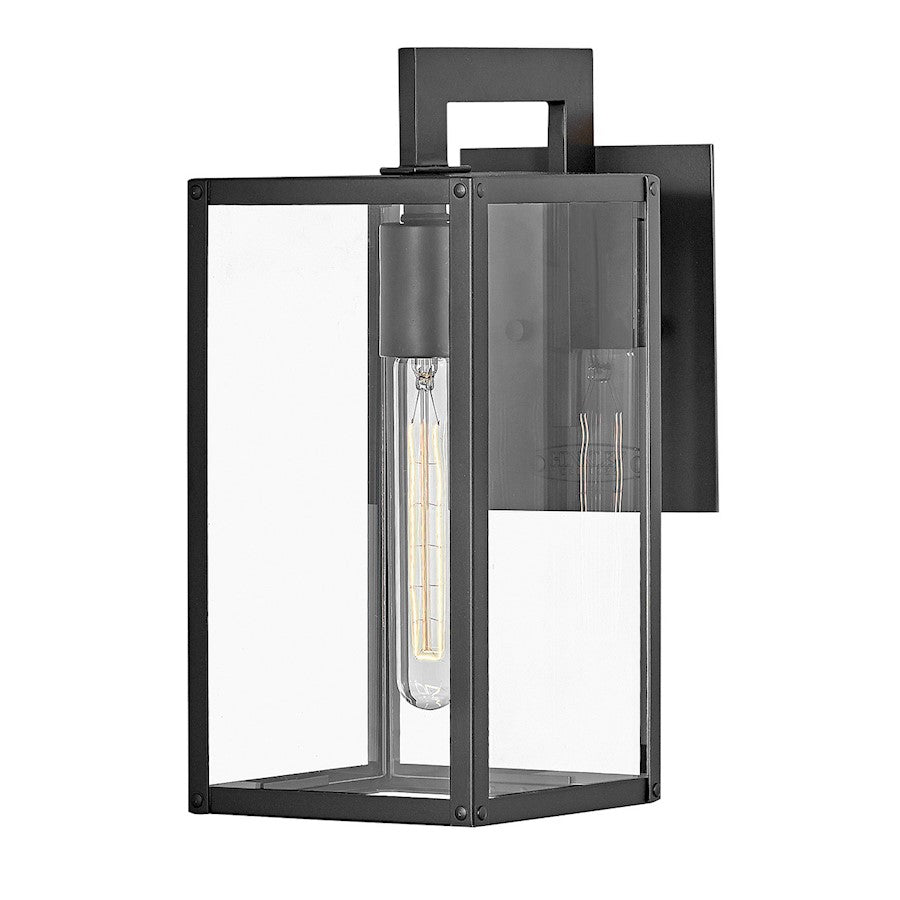 Hinkley Lighting Max 1 Light Outdoor Wall Mount in Black - 2590BK