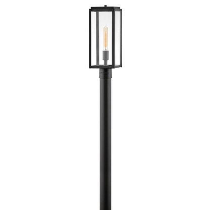 Hinkley Lighting Max Outdoor 1-LT Post/Pier, 5W, Black/Clear - 2591BK-LL