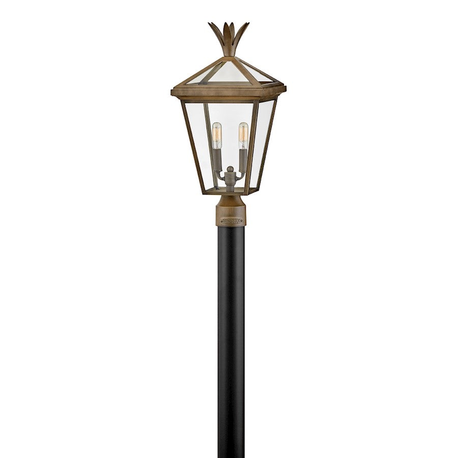 Hinkley Lighting Palma 2 Light Outdoor LG Post Top/Pier Mount, Bronze - 26091BU