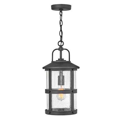 Hinkley Lighting Lakehouse Outdoor 1-LT Hanging Lantern, Black/Clear - 2682BK-LL