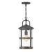 Hinkley Lighting Lakehouse Outdoor 1-LT Hanging Lantern, Zinc/Clear - 2682DZ-LL