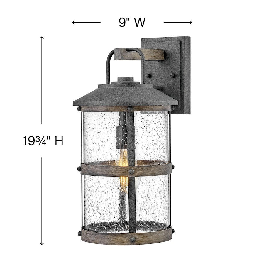 1 Light Outdoor Medium Wall Sconce