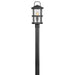 Hinkley Lighting Lakehouse Outdoor 1-LT Post/Pier, Black/Clear - 2687BK-LL