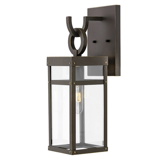 Porter 1 Light Wall Mount, Oil Rubbed Bronze