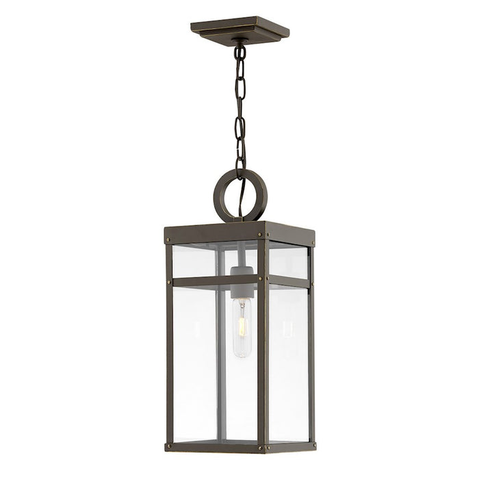 Hinkley Lighting Porter Outdoor 1-LT Hanging Lantern, Bronze/Clear - 2802OZ-LL