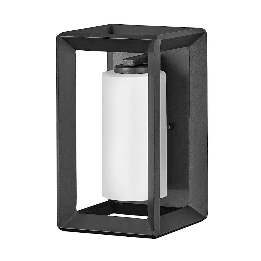 Hinkley Lighting Rhodes Outdoor 1-LT 12" Wall, Graphite/Opal - 29300BGR-LL