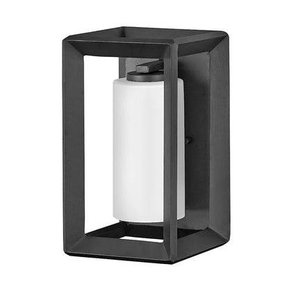 Hinkley Lighting Rhodes Outdoor 1-LT 12" Wall, Graphite/Opal - 29300BGR-LL