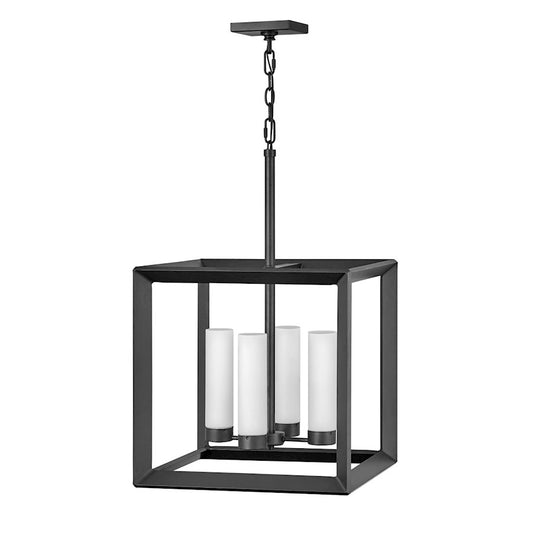 Hinkley Lighting Rhodes 4 Light Outdoor Hanging in Brushed Graphite - 29304BGR