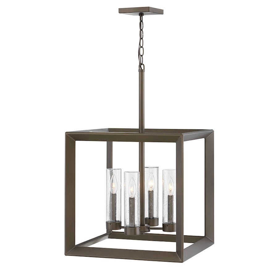 Hinkley Lighting Rhodes 4 Light Outdoor Hanging, Warm Bronze/Seedy - 29304WB-LV