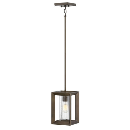 Hinkley Lighting Rhodes Outdoor 1 Light Pendant, Warm Bronze/Clear - 29307WB-LL