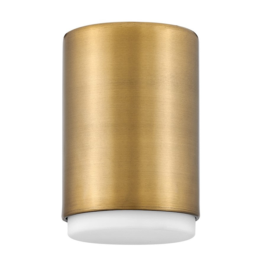 Hinkley Lighting Cedric 1 Light Extra Small Flush Mount, Brass - 30071LCB