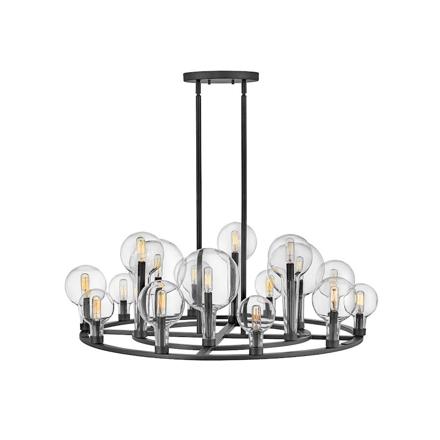 Hinkley Lighting Alchemy 15 Light Interior Hanging in Black - 30529BK