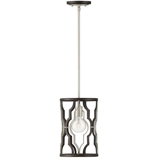 1 Light Portico Pendant, Glacial