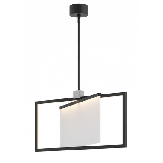 Hinkley Lighting Folio 15" LED Light Chandelier, Black - 32504BLK