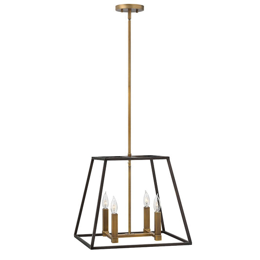 Hinkley Lighting Fulton 4 Light Foyer Stem Hung Pendant