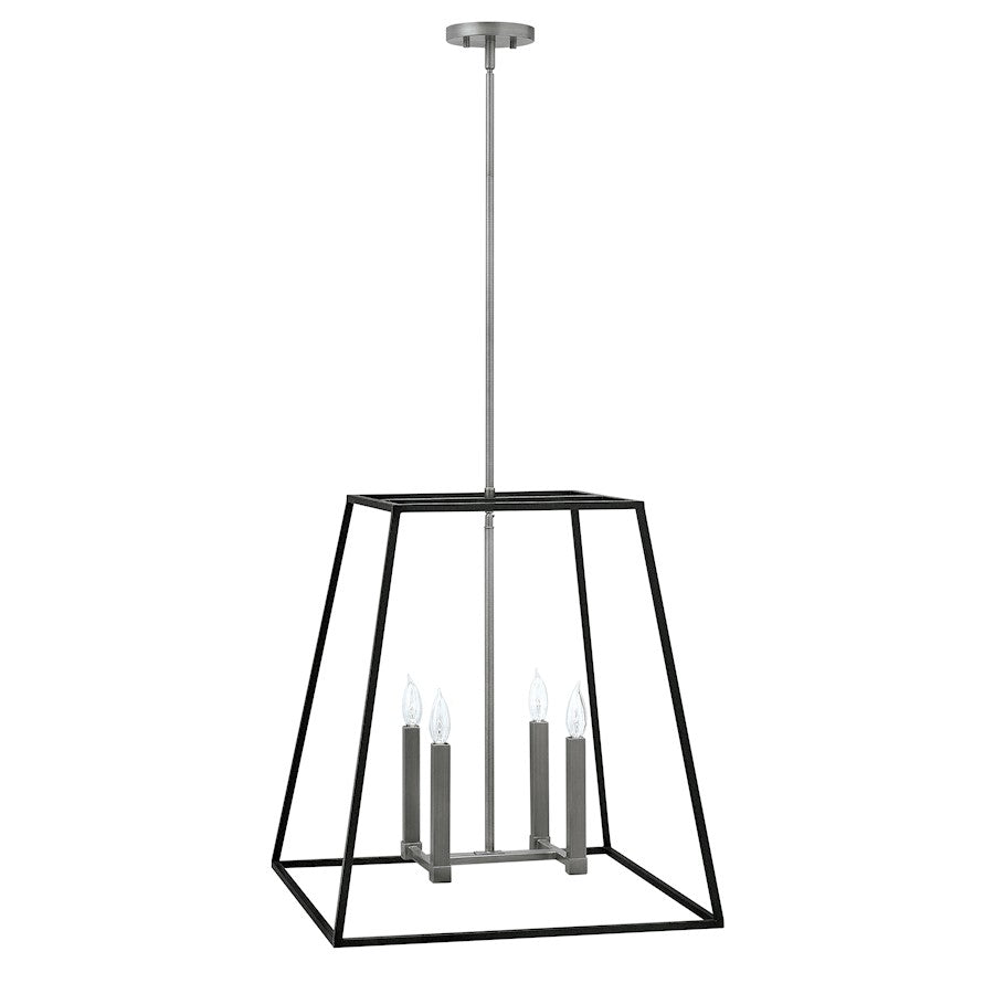 Hinkley Lighting Fulton 4 Light Foyer Stem Hung Pendant