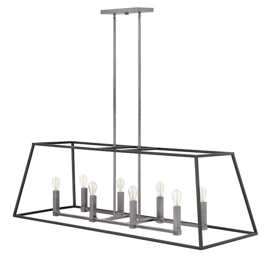 Hinkley Lighting Fulton 8 Light Foyer Stem Hung Linear