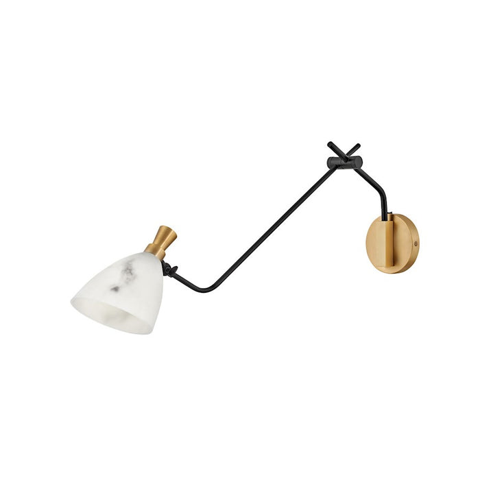 Hinkley Lighting Sinclair 1 Light Wall Sconce in Heritage Brass - 33792HB