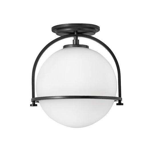 Hinkley Lighting Somerset 1 Light Interior Ceiling in Black - 3403BK