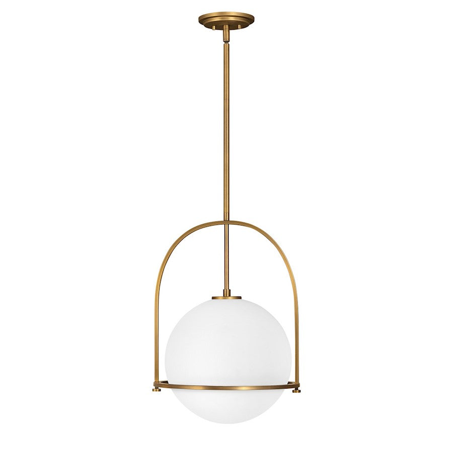 Hinkley Lighting Somerset 1 Light Interior Hanging in Heritage Brass - 3405HB