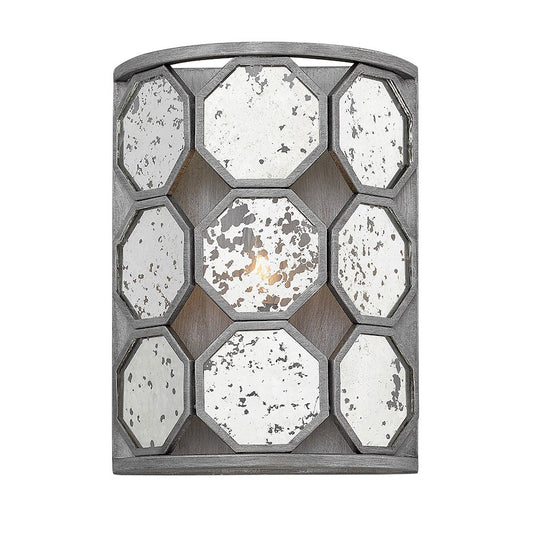 Sconce Lara in Brushed Silver