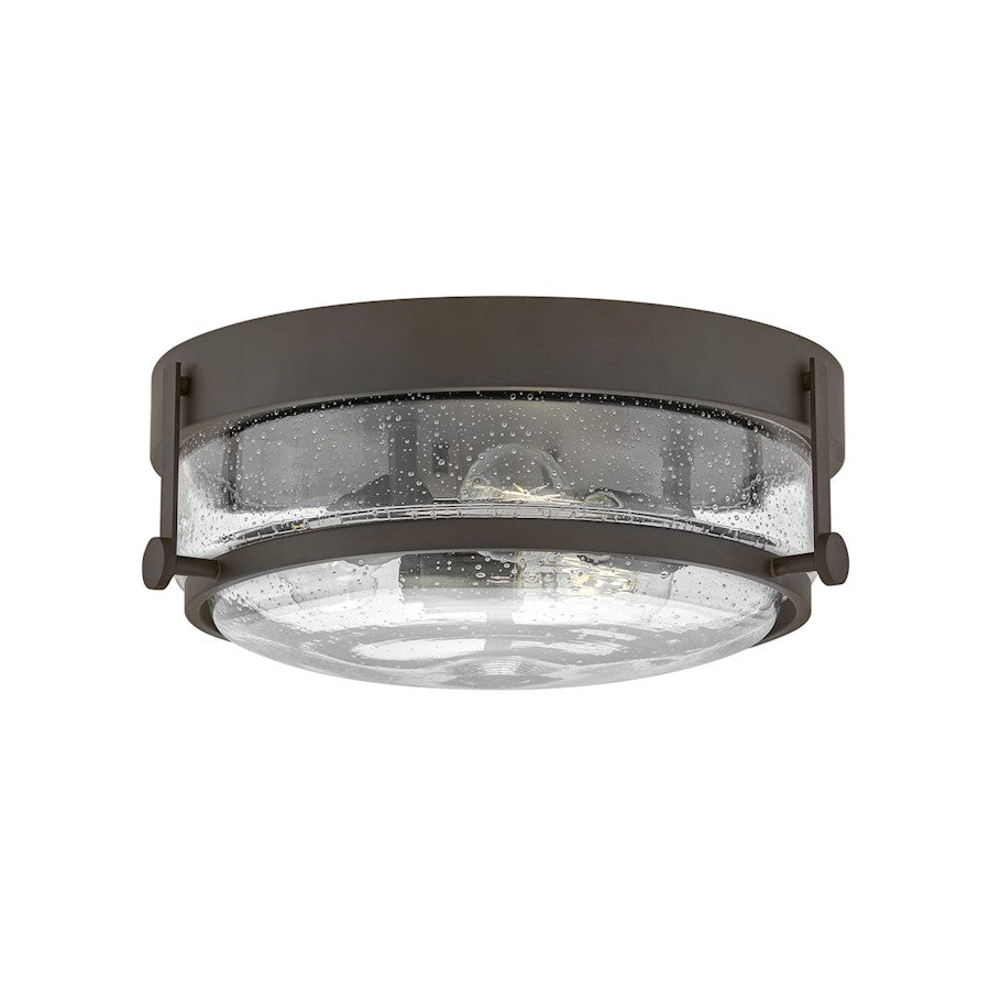 Hinkley Lighting Harper 3 Light SM Flush Mount, Bronze/Seed - 3640OZ-CS