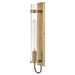 Hinkley Lighting Ryden 1 Light Tall Sconce, Heritage Brass/Clear - 37852HB-LL