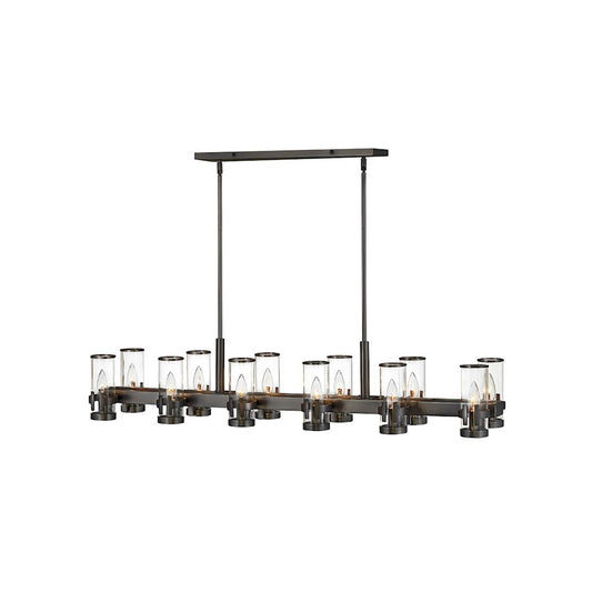 Hinkley Lighting Reeve 12 Light Interior Hanging in Black - 38108BX