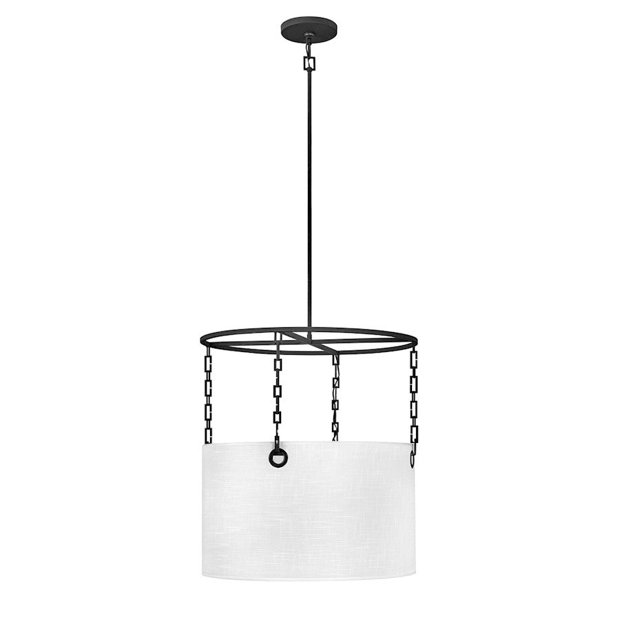 Hinkley Lighting Tribeca 4 Light Interior Hanging in Black - 38404BLK