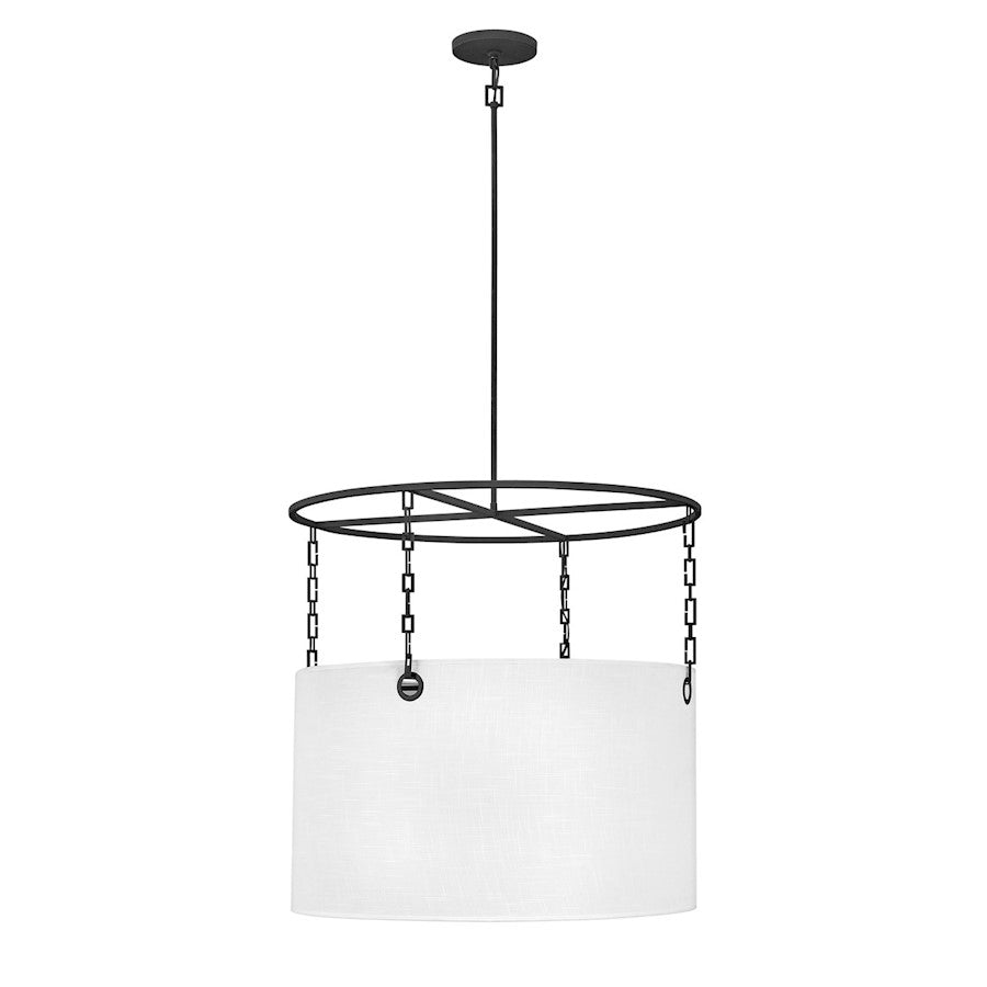 Hinkley Lighting Tribeca 6 Light Interior Hanging in Black - 38406BLK