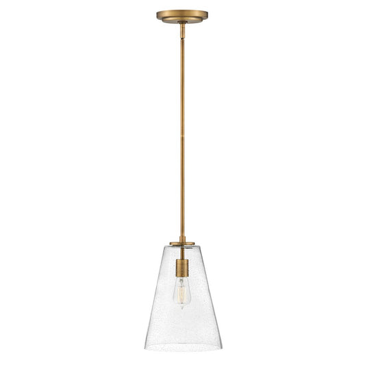 Hinkley Lighting Vance 1 Light Small Pendant, Heritage Brass - 41044HB