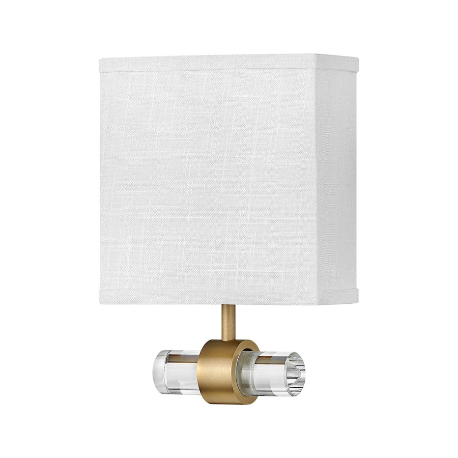 Hinkley Lighting Luster LED Light Interior Wall Mount in Heritage Brass - 41602HB