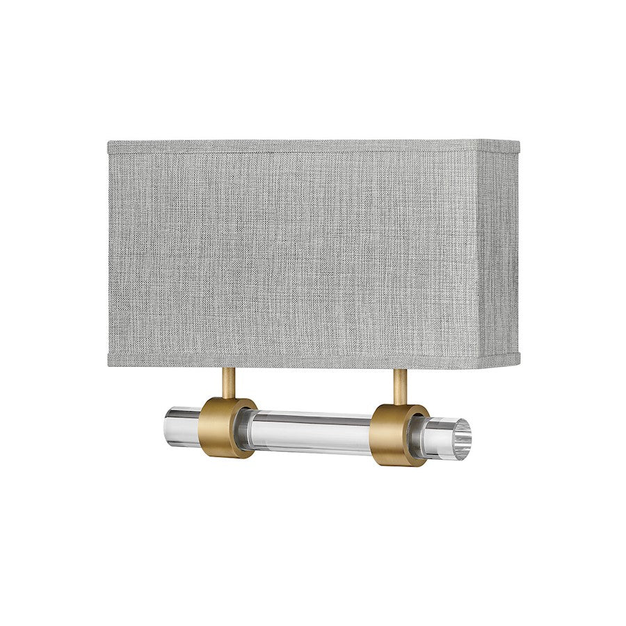 Hinkley Lighting Luster LED Light Interior Wall Mount in Heritage Brass - 41603HB