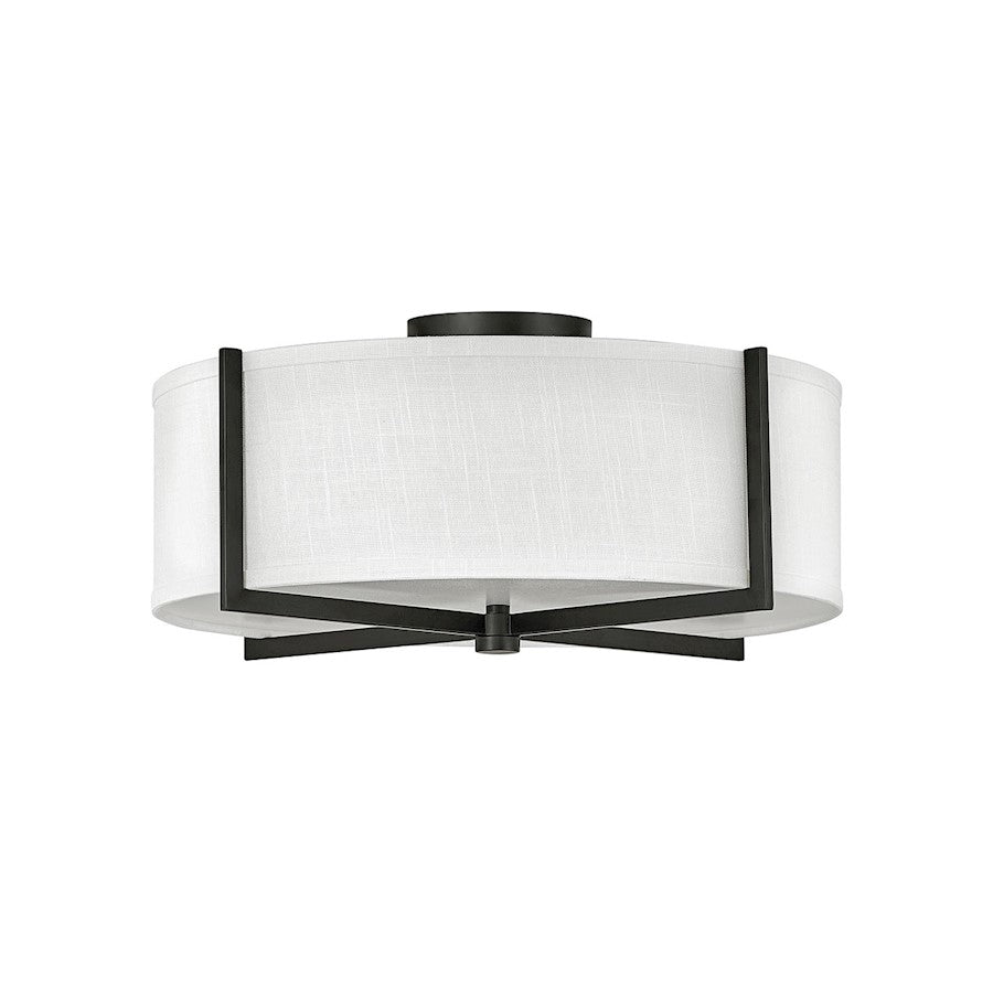 Hinkley Lighting Axis 3 Light Interior Ceiling in Black - 41708BK